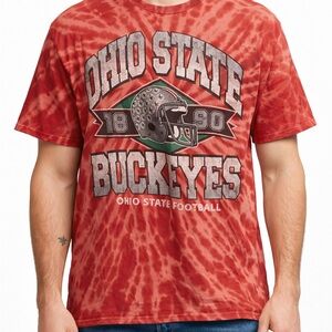 Ohio State Buckeyes Tie-Dye T-Shirt